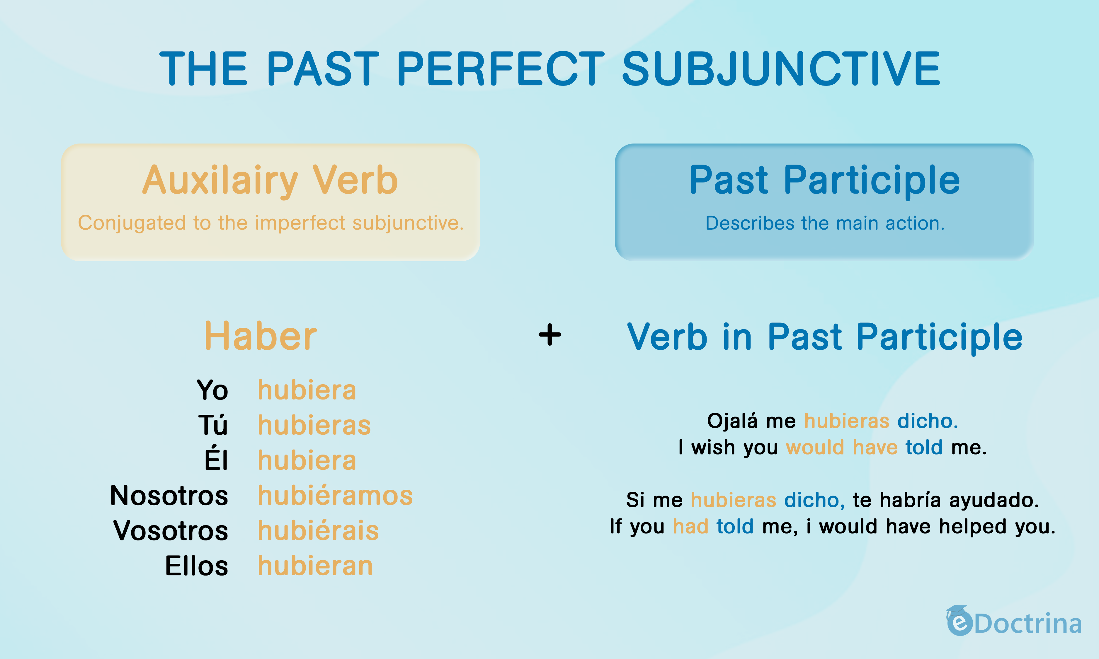 8 5 the past perfect subjunctive